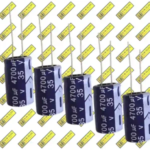خازن الکترولیت 4700 میکروفاراد 35 ولت