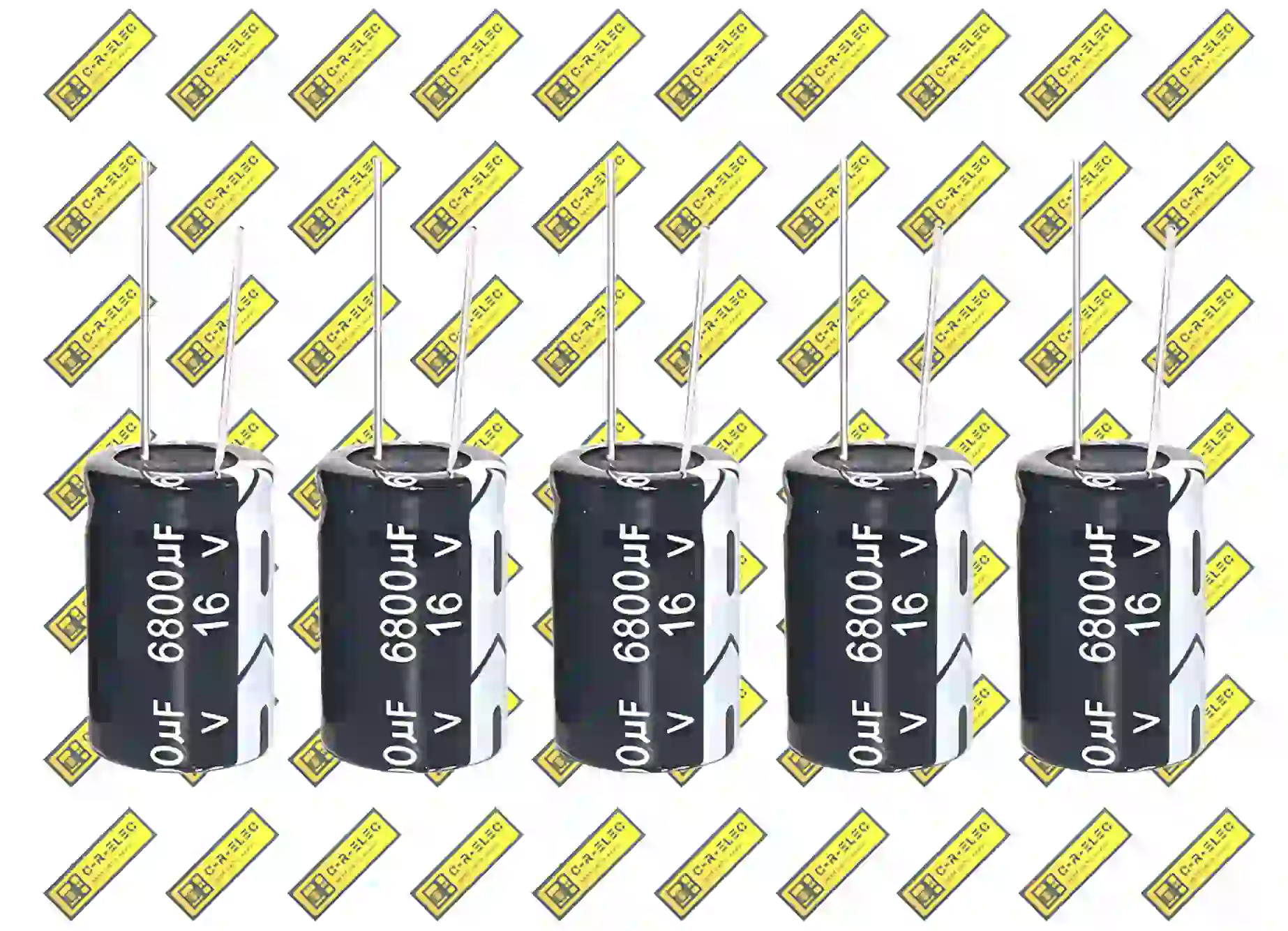 6800-16 خازن الکترولیت 6800 میکروفاراد 16 ولت