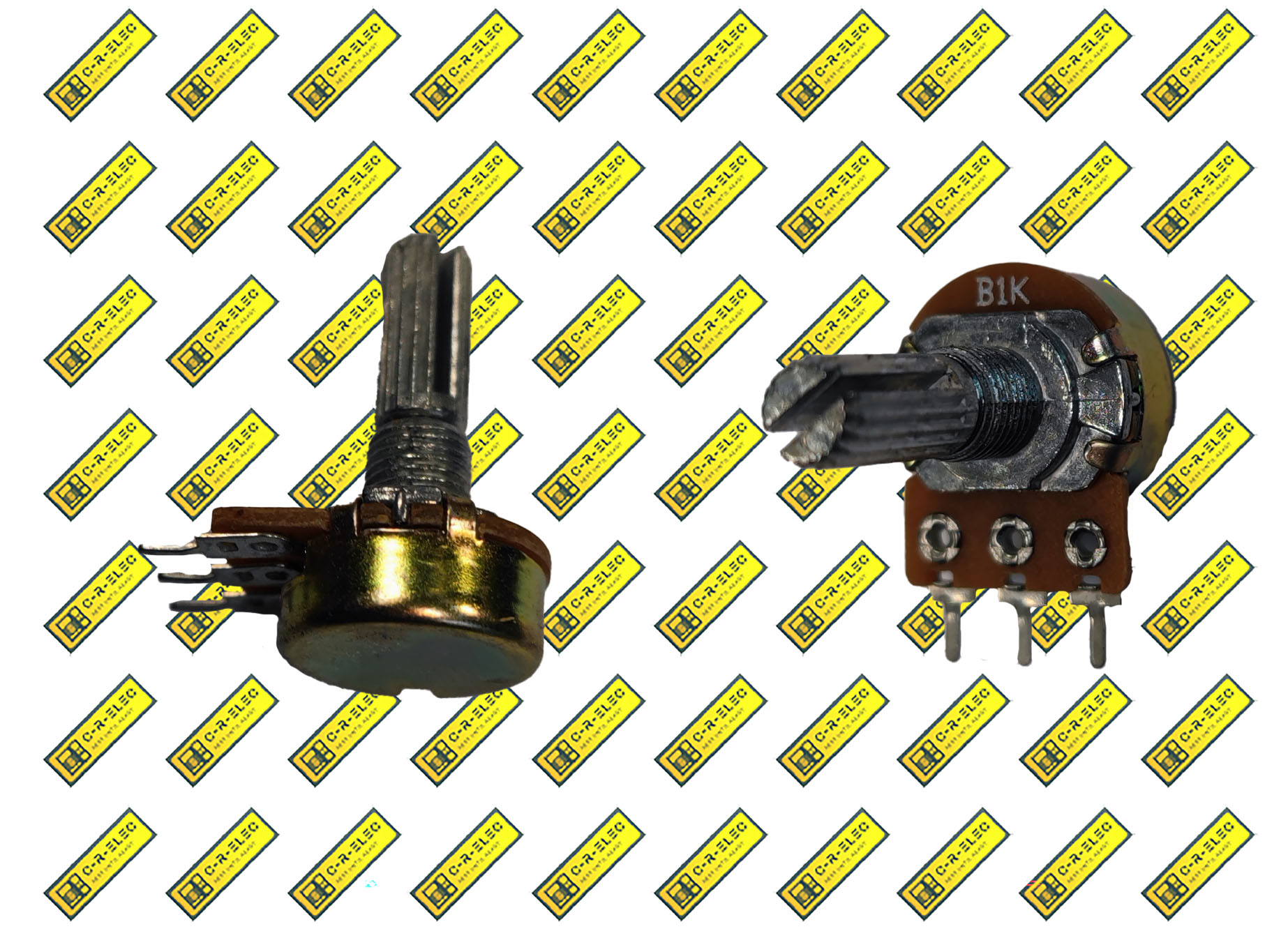 Vol 1k ولوم 1 کیلو اهم سایز دسته 20 میلیمتر سه پایه ایستاده